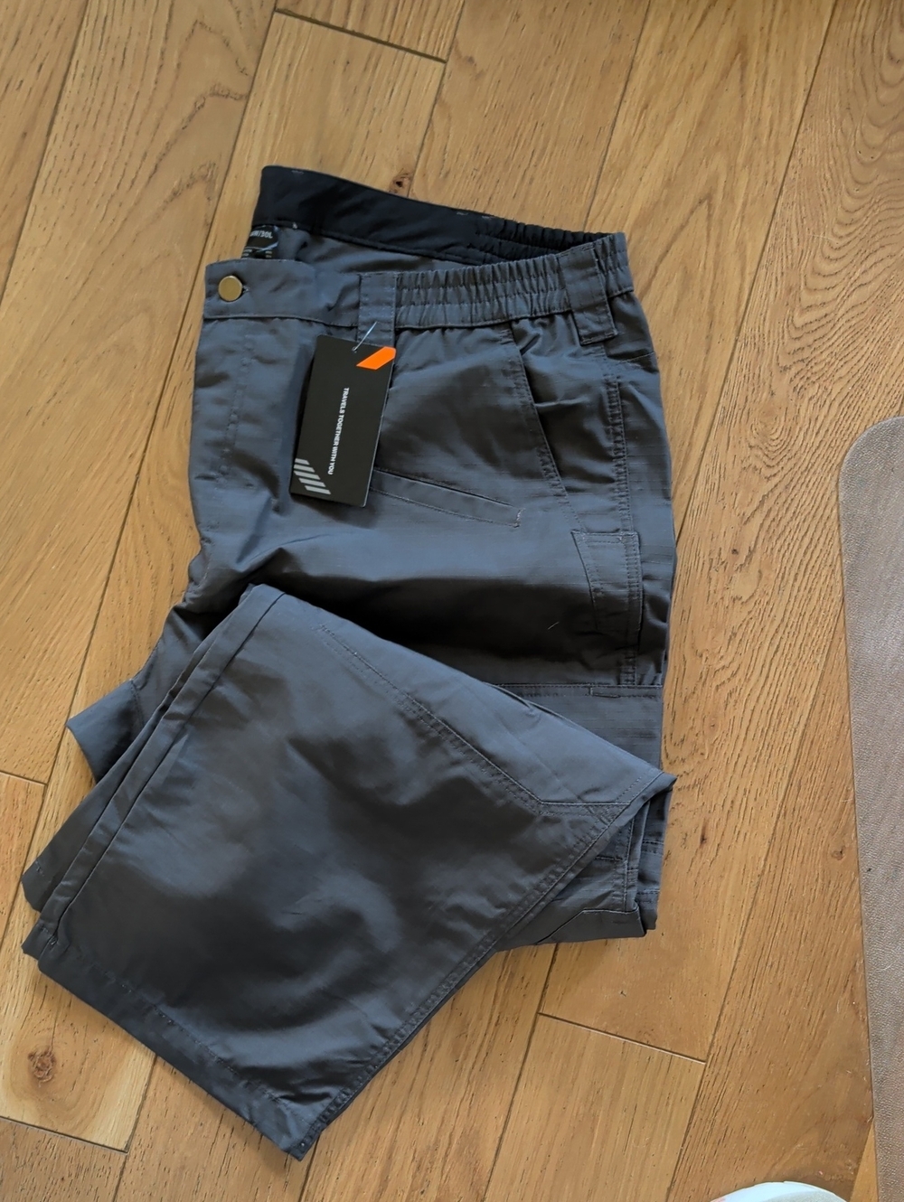 Men's Casual Utility Pants - Charcoal 44x30